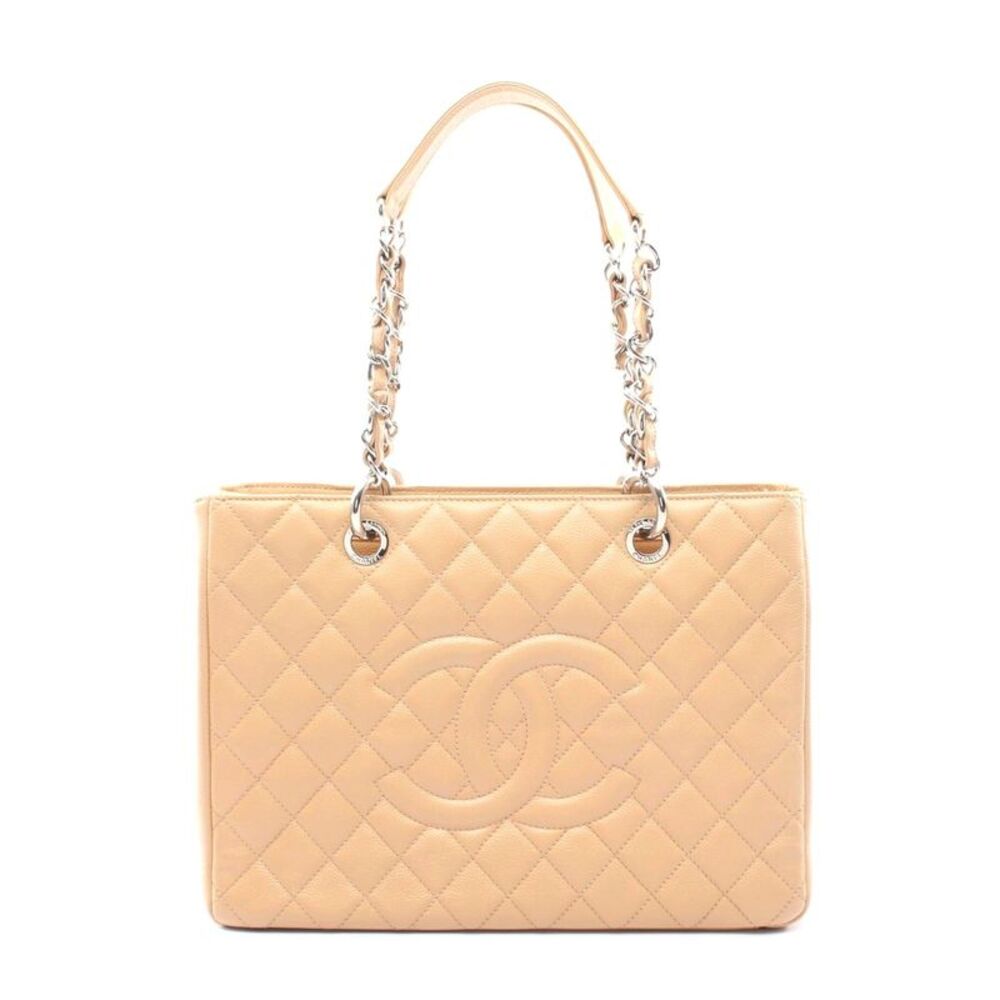 Chanel Caviar Skin Matelasse GST Tote Bag